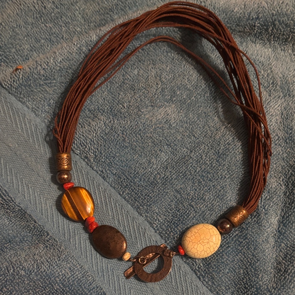 Silpada gemstone necklace